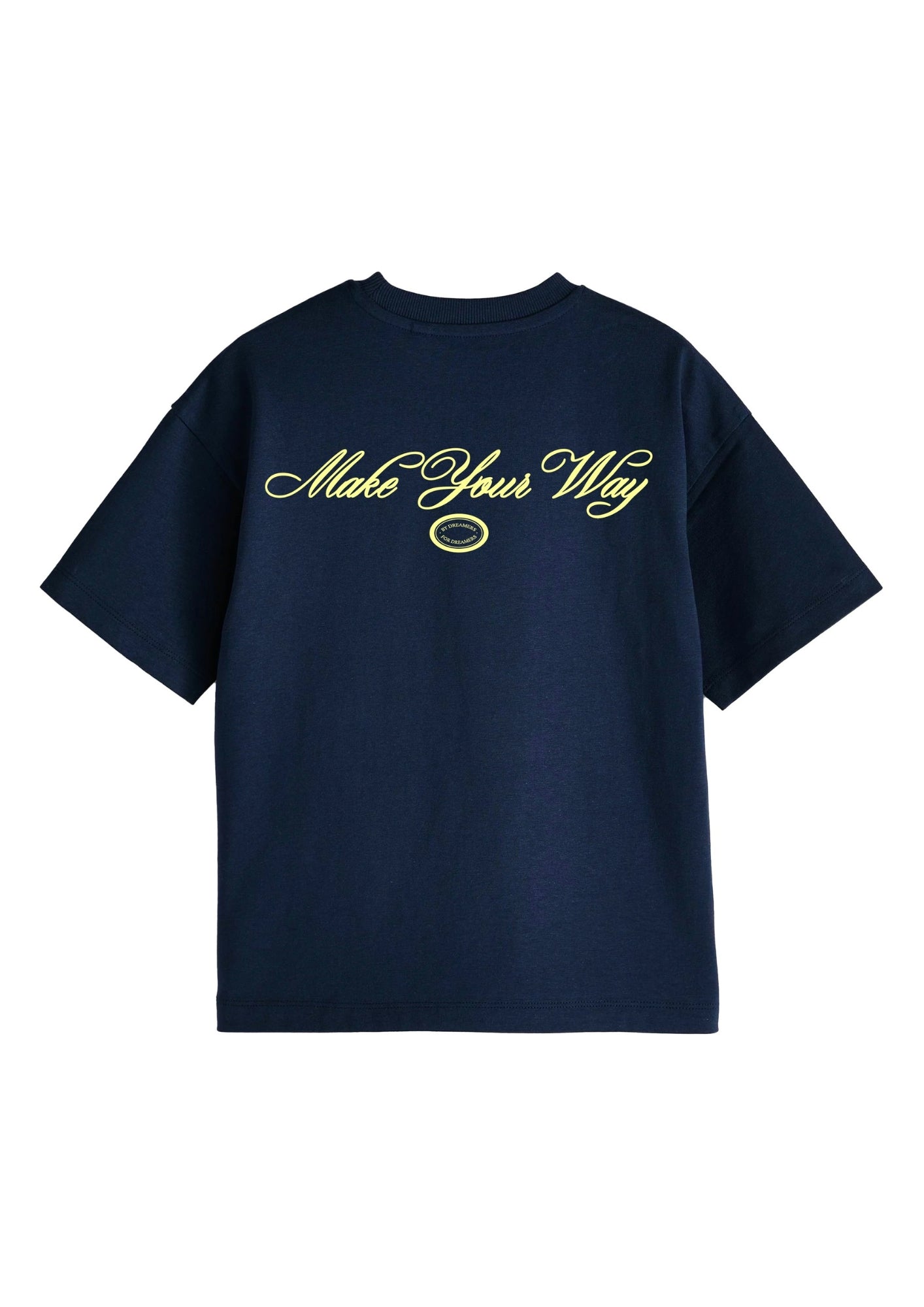 T-shirt Oversize Blue "By Dreamers For Dreamers"