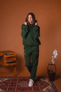 Matching tracksuit Green "By dreamers for dreamers"