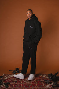 Matching tracksuit Black "By dreamers for dreamers"