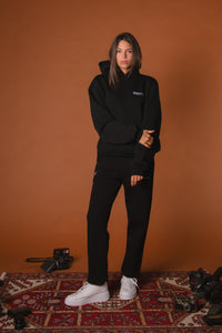Matching tracksuit Black "By dreamers for dreamers"