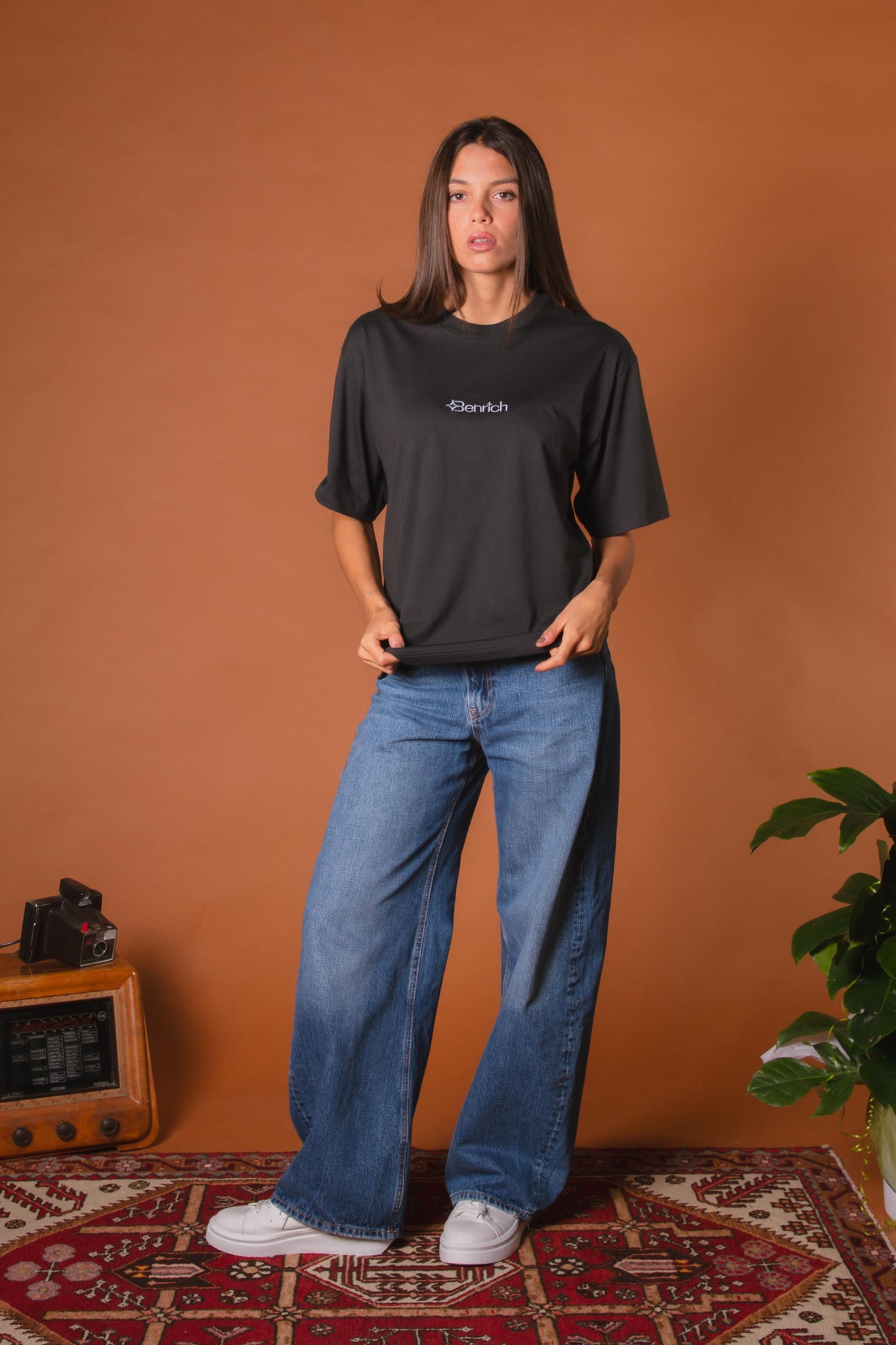 T-shirt Oversize Lead Grey "By Dreamers For Dreamers"