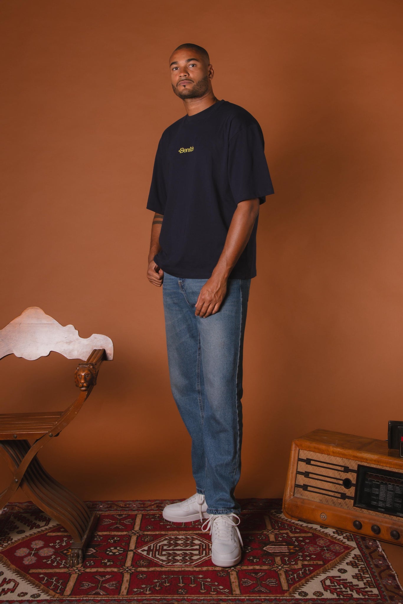 T-shirt Oversize Blue "By Dreamers For Dreamers"