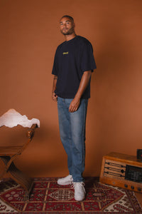 T-shirt Oversize Blue "By Dreamers For Dreamers"