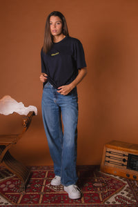 T-shirt Oversize Blue "By Dreamers For Dreamers"