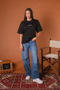 T-shirt Oversize Black "By Dreamers For Dreamers"