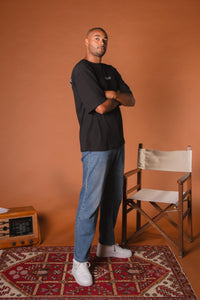 T-shirt Oversize Black "By Dreamers For Dreamers"