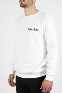 Felpa Crewneck White "Essential"