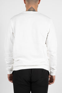 Felpa Crewneck White "Essential"