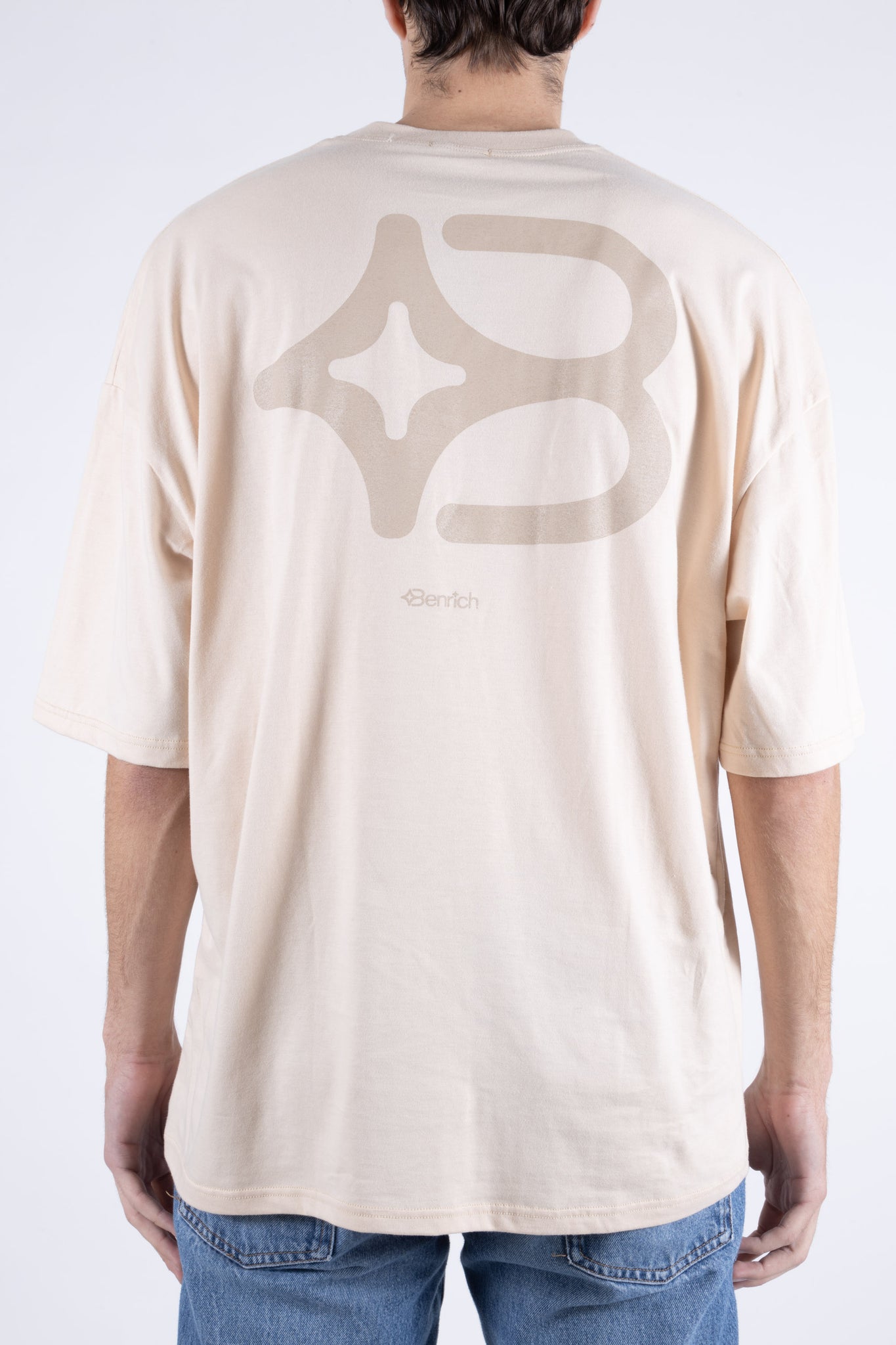 T-shirt Oversize Beige "Essential"