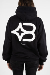 Felpa Hoodie Black "Essential"