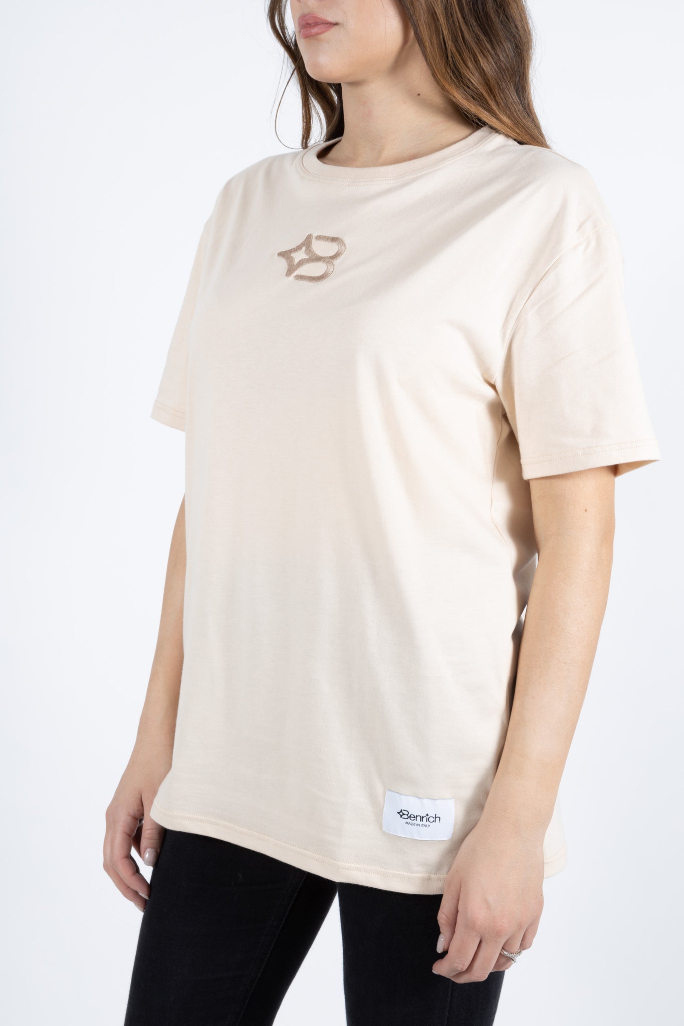 T-shirt regular fit Beige "Essential"